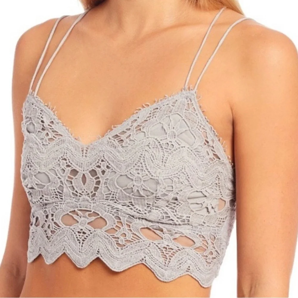 Free People Ilektra Bralette Silver - Picture 3 of 6